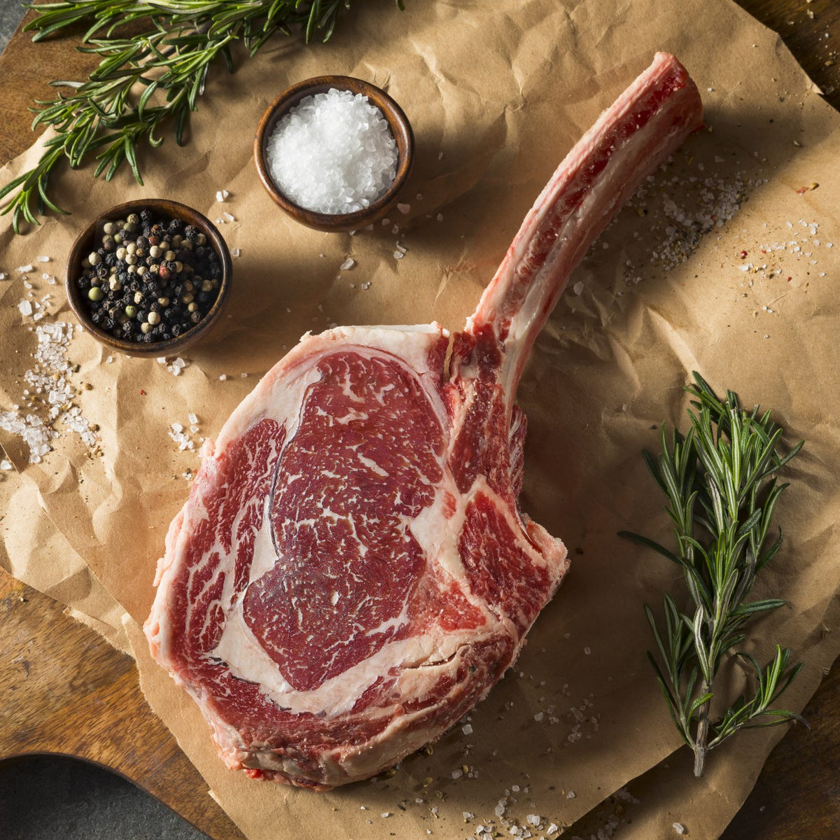 T　トムホーク　TOM HAWK Dry-Aged American Wagyu Tomahawk Steak - Snake River Farms