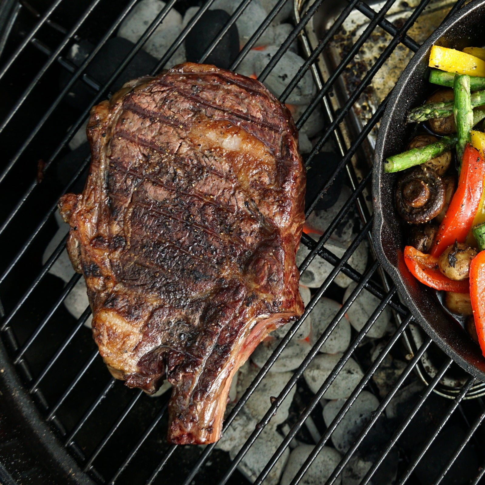 Bone In Cowboy Steak – Morgan Ranch Beef - Main Image